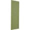 Ekena Millwork True Fit PVC Farmhouse/Flat Panel Combination Fixed Mount Shutters, Moss Green, 15W x 62H, PR TFP101FC15X062MG - alternate 12